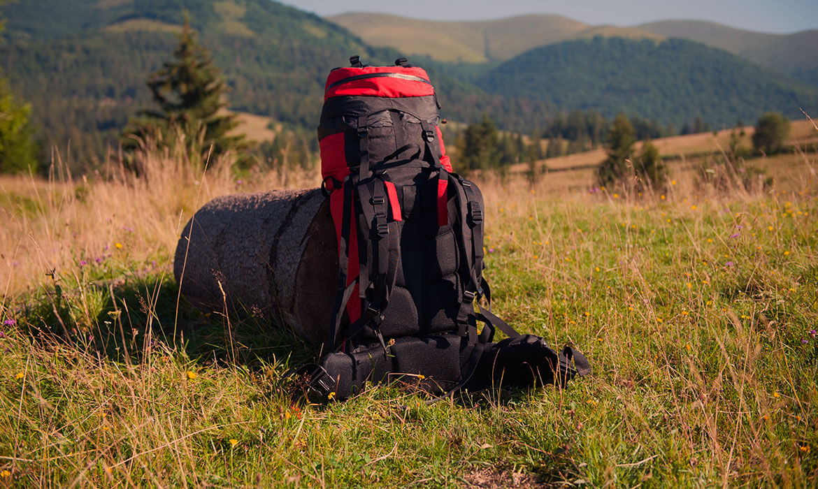 Фото туристического рюкзака