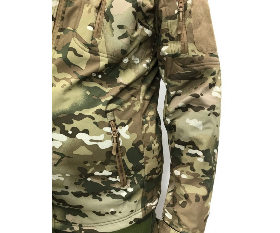 Фото: “Куртка Soft Shell с флисом ESDY мультикам 4 кармана”, купить в интернет магазине