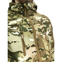 Фото: “Куртка Soft Shell с флисом ESDY мультикам 4 кармана”