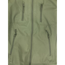 Фото: “Куртка ESDY Soft Shell с флисом 4 кармана, олива”