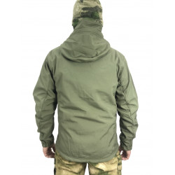 Фото: “Куртка ESDY Soft Shell с флисом 4 кармана, олива”