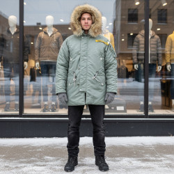 Фото: “Куртка HUSKY MILITARY OLIVE/OLIVE”, купить в интернет магазине