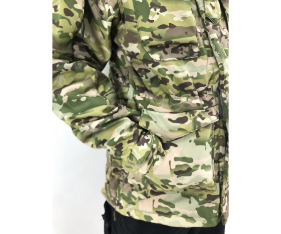 Фото: “Куртка Soft Shell с флисом ESDY Мультикам зима  M65”, купить в интернет магазине