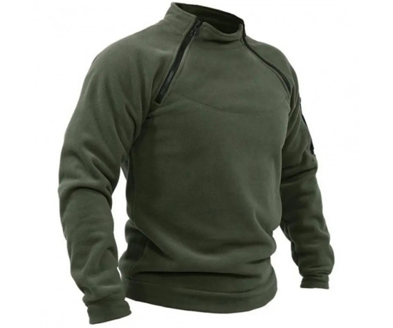 Фото: “Кофта флис с застежками по бокам ОЛИВА”, купить в интернет магазине