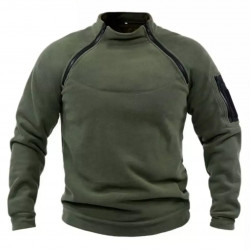 Фото: “Кофта флис с застежками по бокам ОЛИВА”, купить в интернет магазине