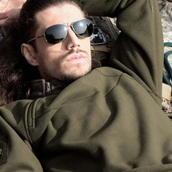 Фото: “Кофта флис с застежками по бокам ОЛИВА”