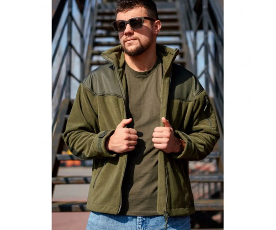 Фото: “Кофта-ФЛИС CLASSIC STROLL Olive”, купить в интернет магазине