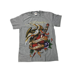 Фото: “Футболка Ed-Hardy серая с принтом”, купить в интернет магазине