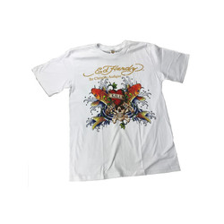 Фото: “Футболка Ed-Hardy, белая с принтом”, купить в интернет магазине