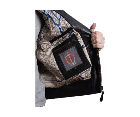 Фото: “Мужская кожаная куртка пилот AVIATOR FS-AVIA-BL, овчина”, купить в интернет магазине