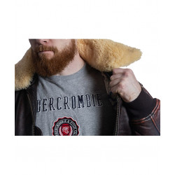 Фото: “Мужская кожаная куртка пилот RED TORNADO FS-PILOT-RED”