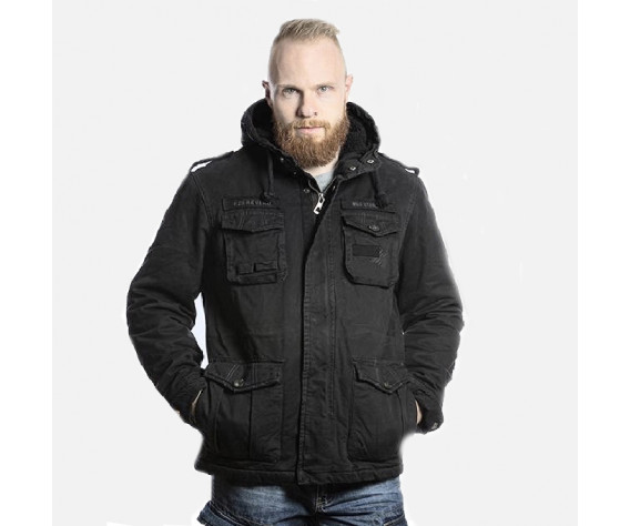 Фото: “Мужская хлопковая куртка Foersverd Prussia FS-M65H-BL, черный”, купить в интернет магазине