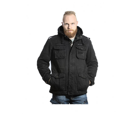 Фото: “Мужская хлопковая куртка Foersverd Prussia FS-M65H-BL, черный”, купить в интернет магазине