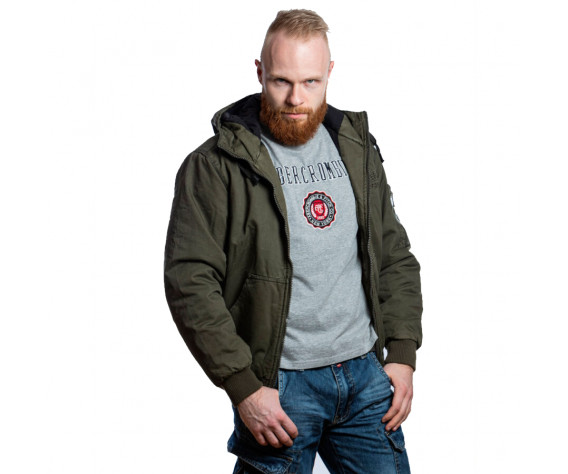 Фото: “Мужская хлопковая куртка с капюшоном Foersverd Adler FS-BJ-01-О, оливковая”, купить в интернет магазине