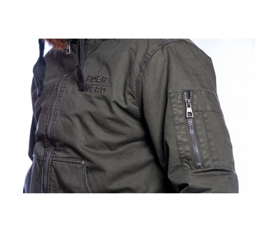 Фото: “Мужская хлопковая куртка с капюшоном Foersverd Adler FS-BJ-01-О, оливковая”, купить в интернет магазине