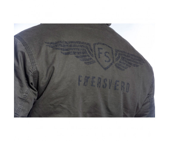 Фото: “Мужская хлопковая куртка с капюшоном Foersverd Adler FS-BJ-01-О, оливковая”, купить в интернет магазине