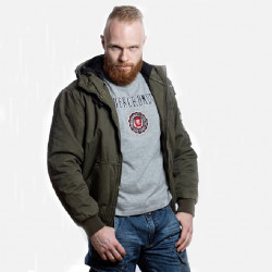 Фото: “Мужская хлопковая куртка с капюшоном Foersverd Adler FS-BJ-01-О, оливковая”, купить в интернет магазине