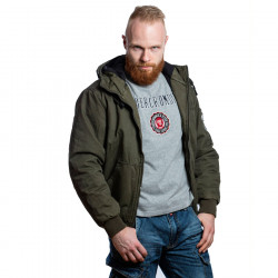 Фото: “Мужская хлопковая куртка с капюшоном Foersverd Adler FS-BJ-01-О, оливковая”, купить в интернет магазине