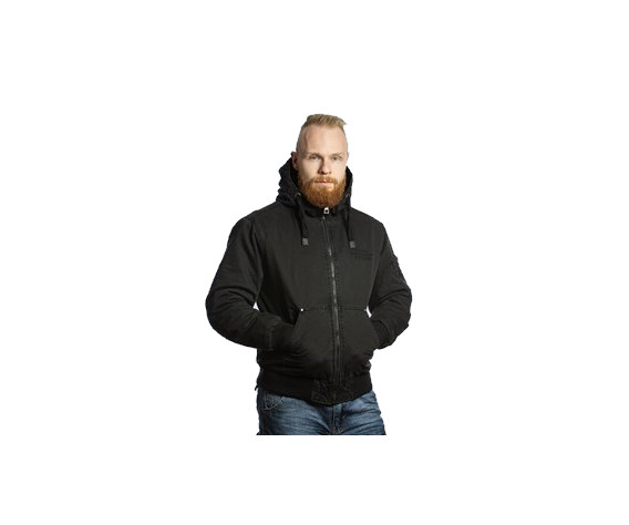 Фото: “Мужская хлопковая куртка с капюшоном Foersverd Adler FS-BJ-01-BL, черный”, купить в интернет магазине