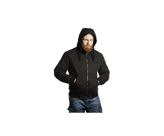 Фото: “Мужская хлопковая куртка с капюшоном Foersverd Adler FS-BJ-01-BL, черный”, купить в интернет магазине