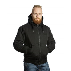 Фото: “Мужская хлопковая куртка с капюшоном Foersverd Adler FS-BJ-01-BL, черный”