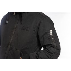 Фото: “Мужская хлопковая куртка с капюшоном Foersverd Adler FS-BJ-01-BL, черный”