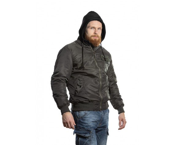 Фото: “Куртка мужская Foersverd серо-зеленый JU-02-SG”, купить в интернет магазине