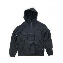 Фото: “Анорак Soft Shell с флисом 3 кармана черный”, купить в интернет магазине