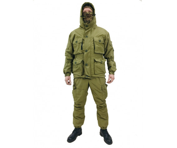 Фото: “Костюм Горка 8 на флисе, демисезон, ткань Канада олива светлая”, купить в интернет магазине