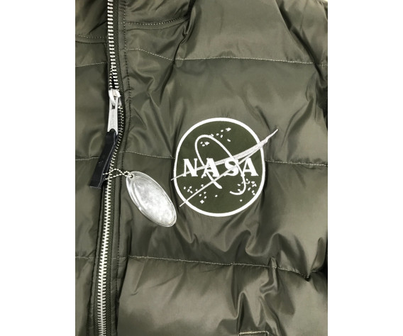 Фото: “Бомбер ALPHA APOLLO11 industries NASA ОЛИВА”, купить в интернет магазине