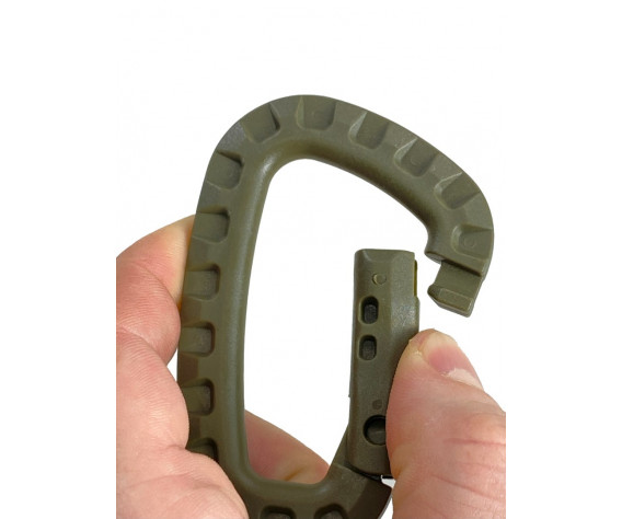 Фото: “Карабин пластмассовый GONTEX большой 1шт”, купить в интернет магазине