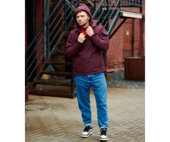 Фото: “Анорак VINTAGE INDUSTRIES RED”, купить в интернет магазине