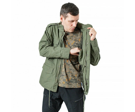 Фото: “Куртка M-65 VINTAGE INDUSTRIES OLIVA”, купить в интернет магазине