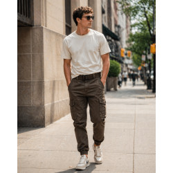 Фото: “Брюки IN-YESIR хлопок 100% КОРИЧНЕВЫЕ”, купить в интернет магазине