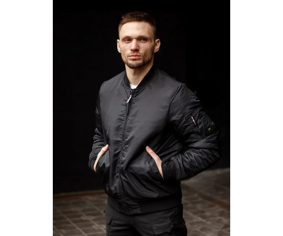 Фото: “Куртка бомбер Westford MA1 2081 black”, купить в интернет магазине