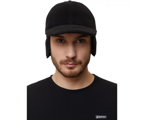 Фото: “Кепка ЗИМА утепленная ЧЕРНАЯ”, купить в интернет магазине
