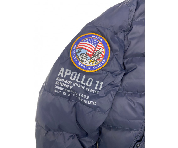 Фото: “Бомбер ALPHA APOLLO11 industries NASA СИНИЙ”, купить в интернет магазине
