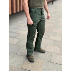 Фото: “Брюки outdoor pants ОЛИВА РИП-СТОП черный”