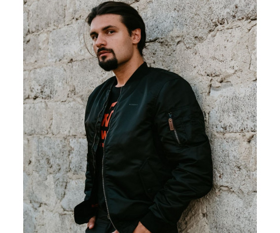 Фото: “Куртка BOMBER Jacket 763, WerWOLF• 001-Black”, купить в интернет магазине