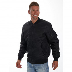 Фото: “Куртка BOMBER Jacket 763, WerWOLF• 001-Black”