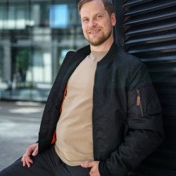 Фото: “Куртка BOMBER Jacket 763, WerWOLF• 001-Black”