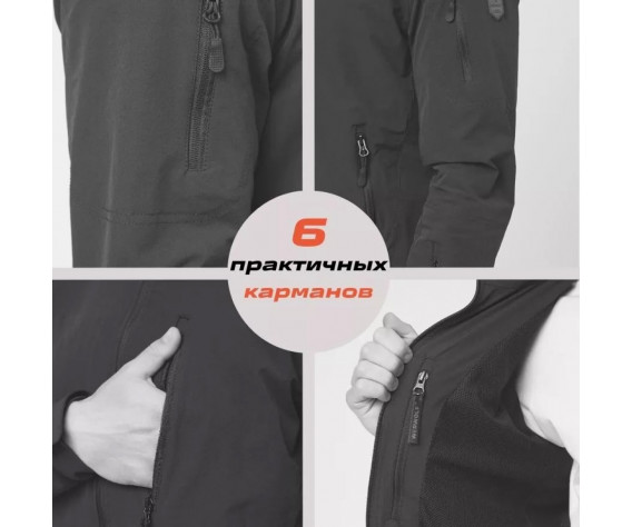 Фото: “Куртка SHARK Light 762, WerWOLF• 001-Black”, купить в интернет магазине