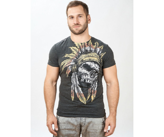 Фото: “Футболка STELLA Индеец череп2”, купить в интернет магазине