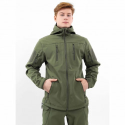 Фото: “Костюм Soft Shell ESDY на флисе, олива (4 кармана)”