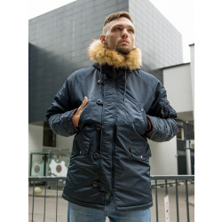 Фото: “Куртка HUSKY DENALI INK/RED Classic”, купить в интернет магазине