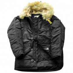 Фото: “Куртка HUSKY DENALI BLACK/BLACK Classic Нат.Мех”, купить в интернет магазине