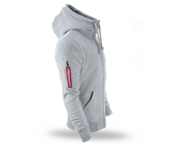 Фото: “Толстовка Dobermans classic c замком BCZ260_grey”, купить в интернет магазине