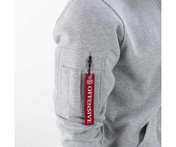 Фото: “Толстовка Dobermans classic c замком BCZ260_grey”, купить в интернет магазине