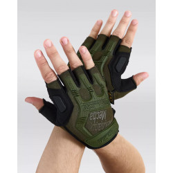 Фото: “Перчатки MECHANIX M-PACT COVERT короткие с резин защитой Олива”, купить в интернет магазине