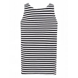 Фото: “Майка тельняшка черная УЮТ”, купить в интернет магазине